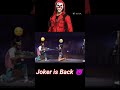Joker is back  short free fire shorts ytshorts