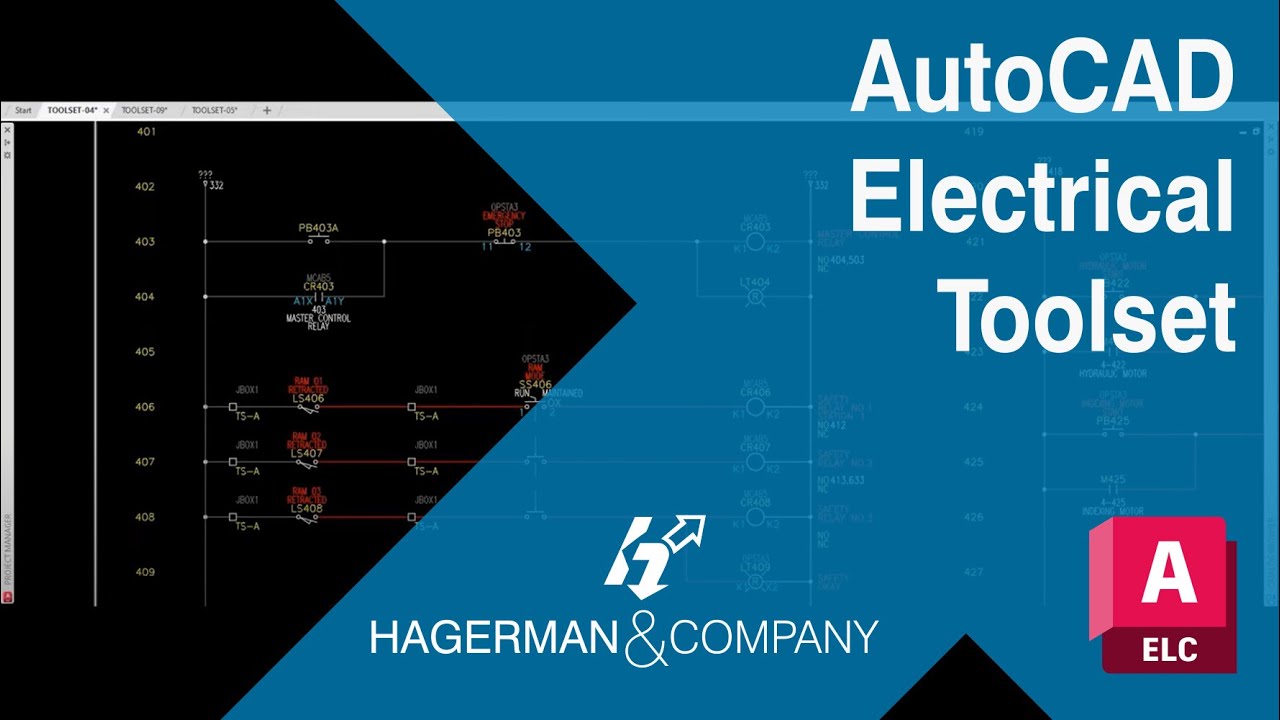 AutoCAD Electrical Toolset - YouTube