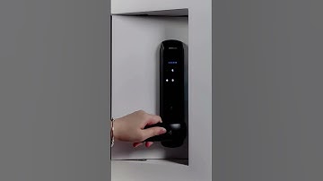 Fashion Meets Function: Can This Electronic Smart Lock Transform Your Door? #smartlock #shorts