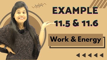 Example 11.5 & 11.6 | Chapter 11 | Work And Energy | Class 9 Science
