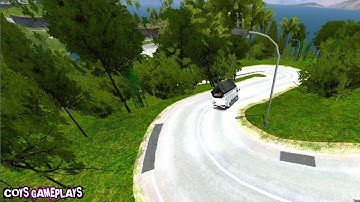 MOD MAP BUSSID JALUR PINTAS MENUJU GEOPARK CILETUH SUKABUMI JAWA BARAT // BUS SIMULATOR INDONESIA