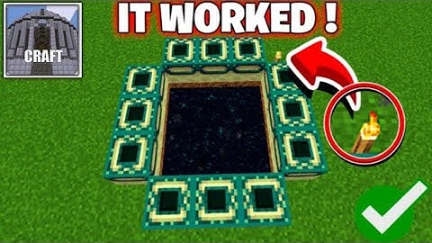 How to Make ENDPORTAL in Miniceaft