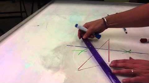 Circumcenter of obtuse triangle