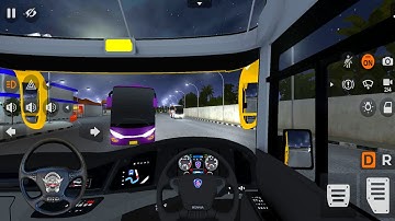 New Scania Bus Driving City Surabaya To Malang - Bus Simulator Indonesia #33 Android GamePlay HD