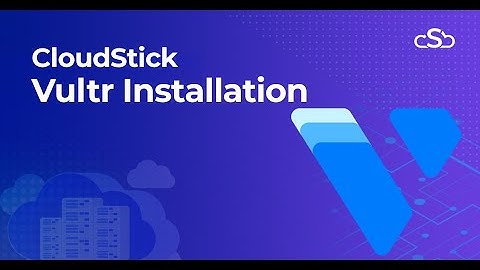 Install NextCloud on Vultr using CloudStick