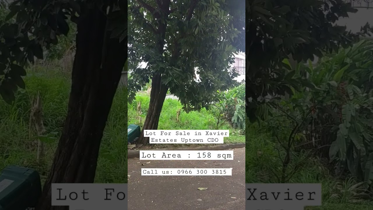 New Listing in Xavier Estates Uptown CDO | Lot Area : 158 sqm | Clean Title