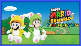Cat Mario and Cat Luigi Sanei Little Buddy Plush Review [  Channel Update]