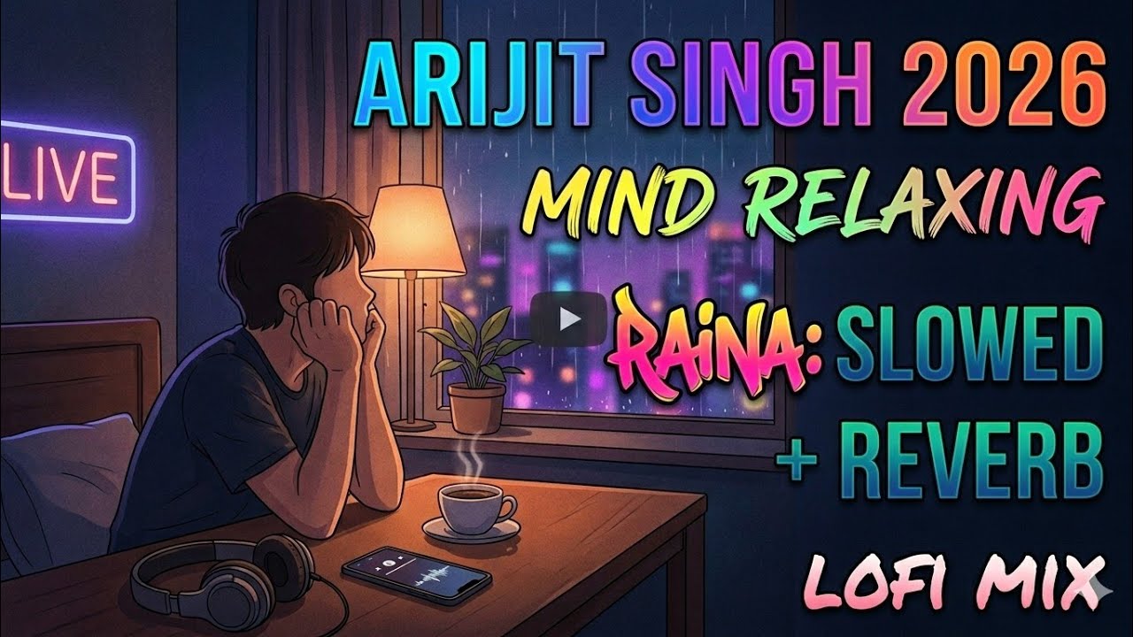 Arijit Singh 2026 Best Mind Relaxing Songs | Slowed + Reverb | Late Night Lofi Vibes #video #new 