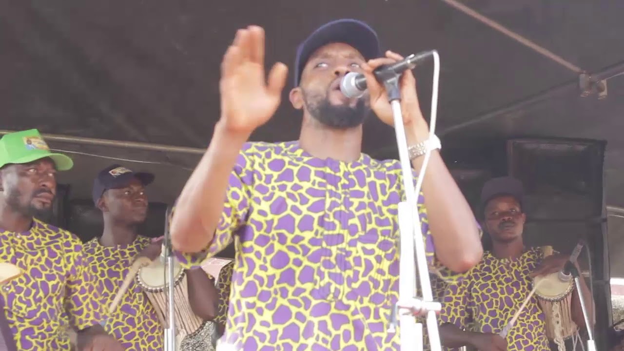 SULE ADIO ATAWEWE AND MC OLUOMO KOKO ZARIA BABA TEE PULL CROWD AT OSHODI FOR AMBODE SECOND TERM nigerian comedy movies