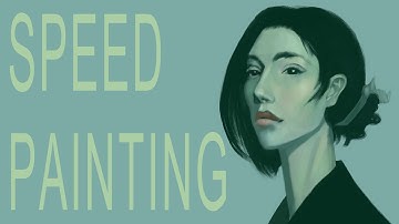 Portrait   Speed Painting   Krita