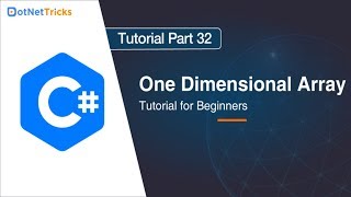 One Dimensional Array in C# - Part 32 | C# Tutorial Wealth