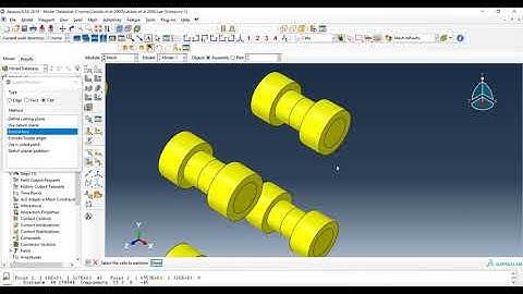 Modelling Steel-Concrete Composite bolted connection (create partitions) - Part 12