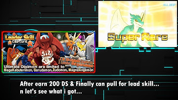 Digimon Links [Eng] Pull for Leader Skill, See what i got...