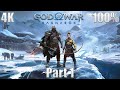 God of war ragnarok  full game 100 platinum longplay walkthrough part 1  4k 60fps