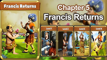 Scary Teacher Stone Age FRANCIS RETURNS Chapter 5 All Level Walkthrough (iOS Android)