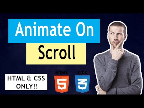 Animate On Scroll in 9 minutes | AOS