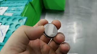 CR2450 button battery Capacity 600mAh Current 0 4mA