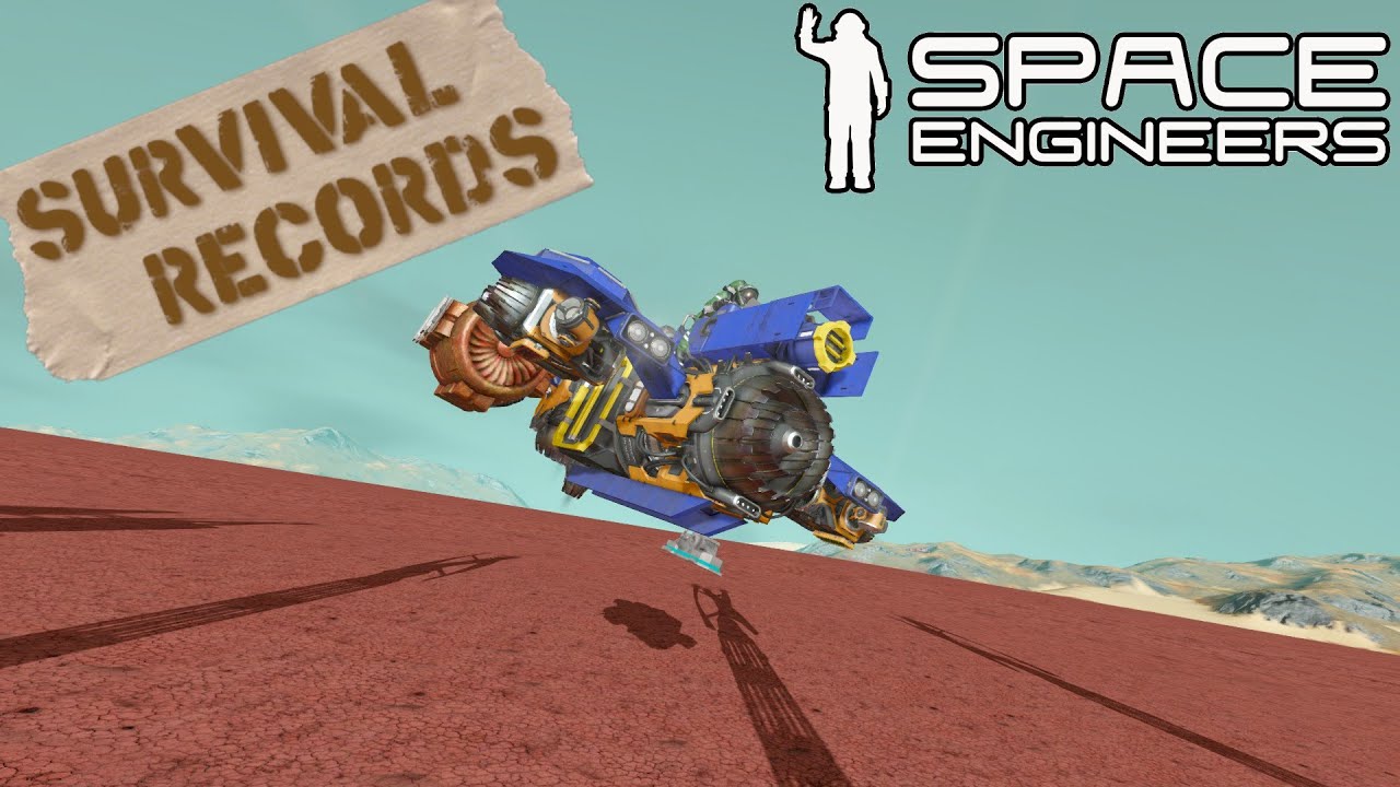 Survival Records, Space Engineers "Scrapyard" - YouTube