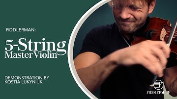 Fiddlerman 5-String Master Violin with Kostia