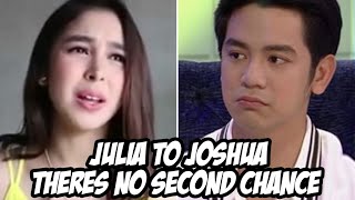 Julia Barretto hindi na daw bibigyan pa ng SECOND CHANCE ang EX-BF na si Joshua Garcia!