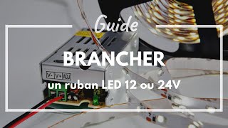 Choisir et brancher son alimentation de ruban LED