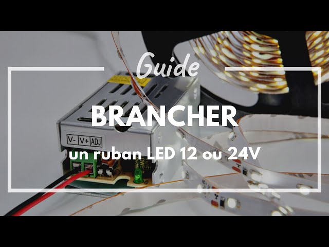 Connecteur pour Ruban LED RGB 12V en L - SILAMP - Achat & prix