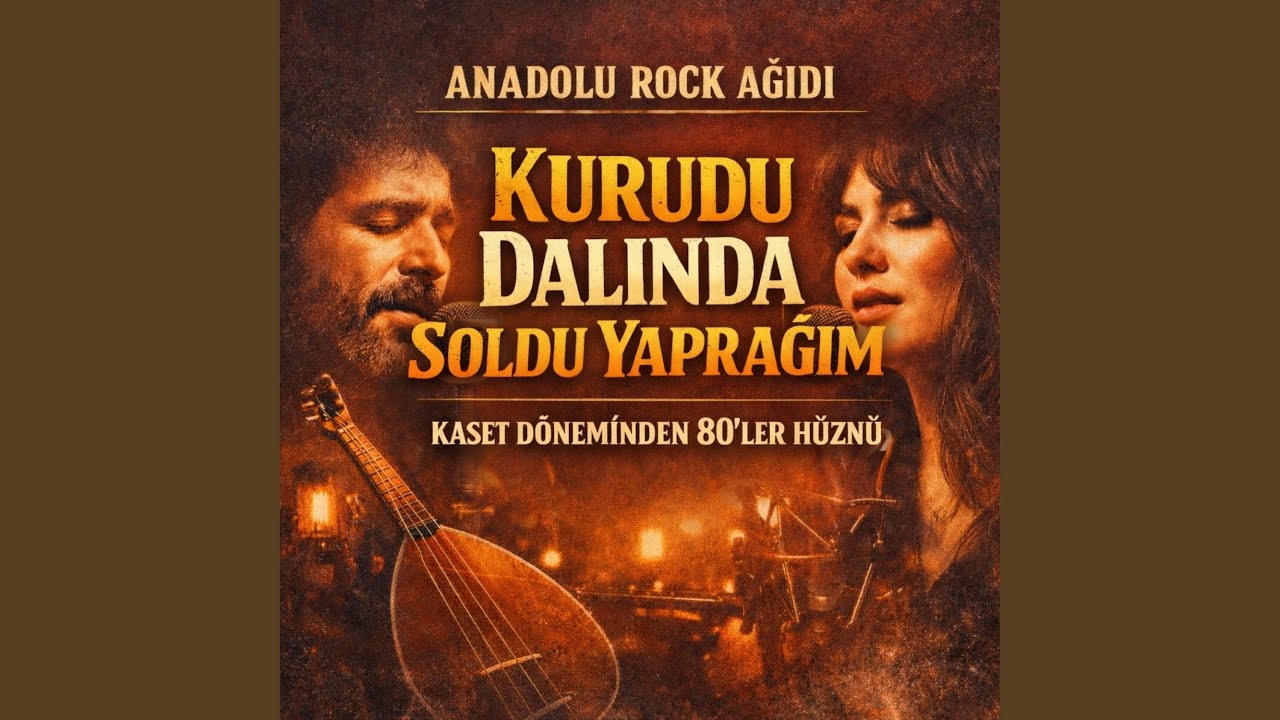 Kurudu Dalında Soldu Yaprağım | Anadolu Rock Ağıt –Psychedelic Folk Rock 80’ler
