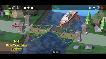 Poly Bridge 2 - Pine Mountains - Redraw (1-13)