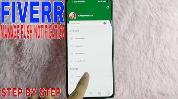 ✅  How To Manage Your Push Notification On Fiverr 🔴