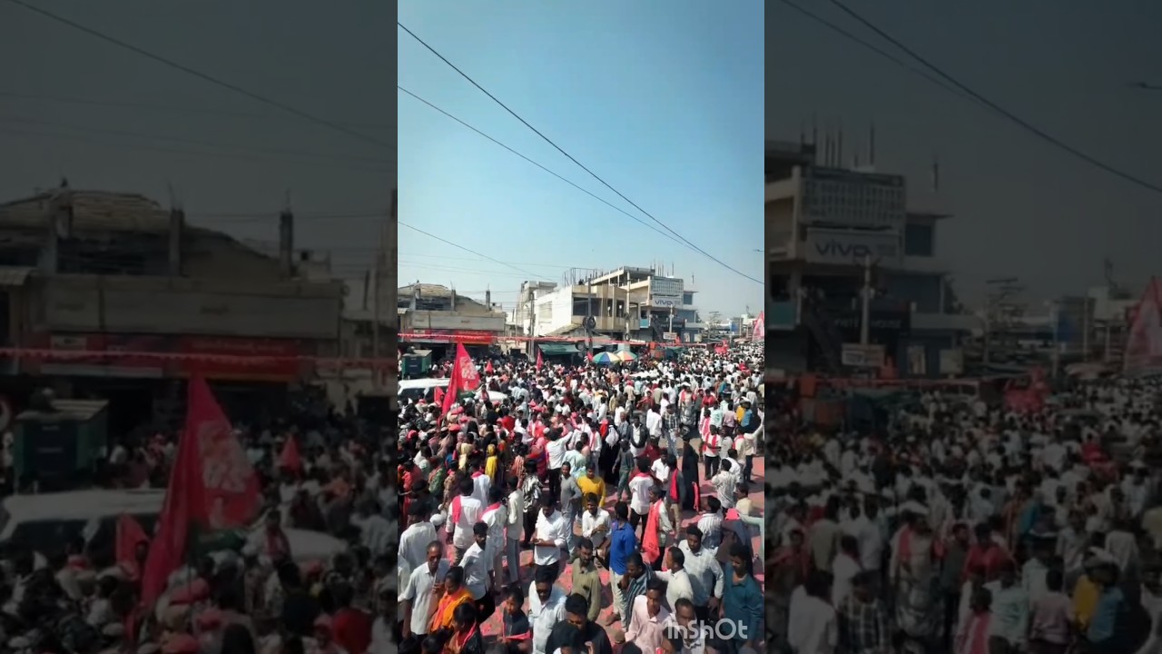 Tandur municipality election meeting kTR videos 