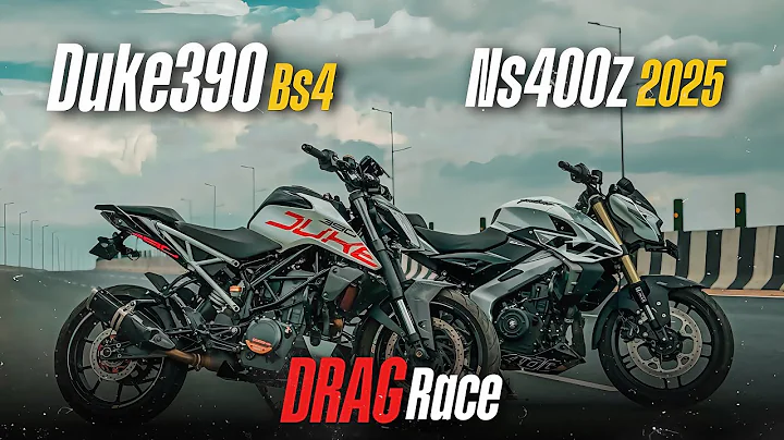 2025 Brand New Pulsar NS400Z Vs Duke 390 bs4 Drag Race❤️‍🔥| Ns400Z New Record 😱|