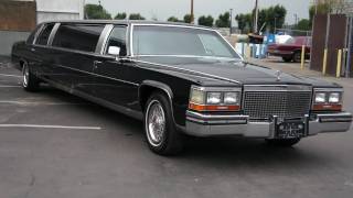 1987 Cadillac Brougham De Elegance Limo limousine For Sale