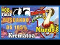 Donkey Kong Country 3 Dixie Kong's Double Trouble! Mundo 8 FINAL 105% BR #snes  #jogodeaventura