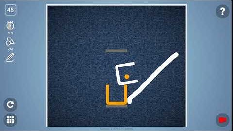 Check out how I solved level 48 in Brain It On! #BrainItOn