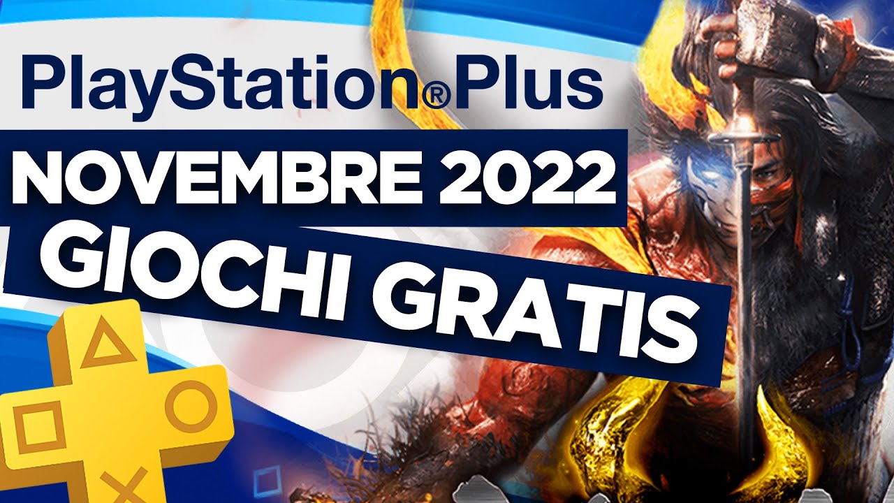 Elektrisk to uger Overdreven PLAYSTATION PLUS: GIOCHI GRATIS PS4 e PS5 | Novembre 2022 - YouTube