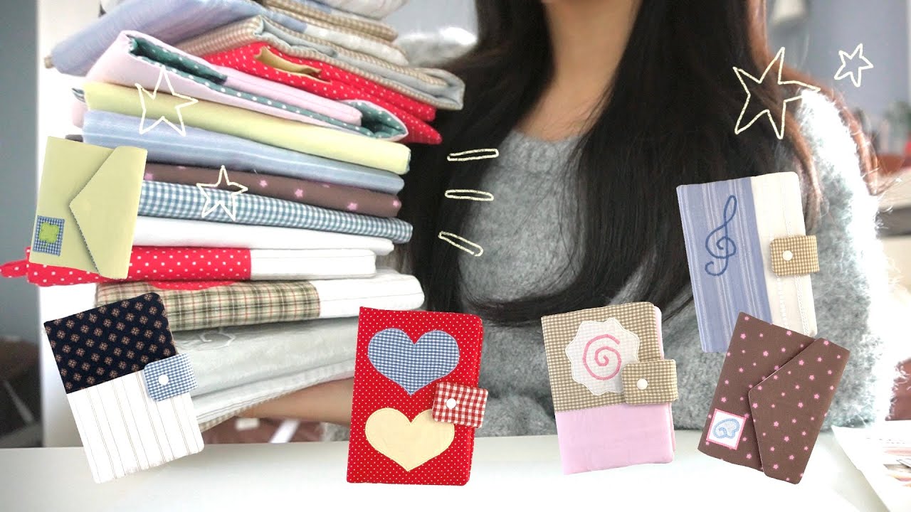 마음을 담아 보내는 선물.. 𓂃📮 다이어리 커버 만들고 다꾸 선물 포장하는 브이로그