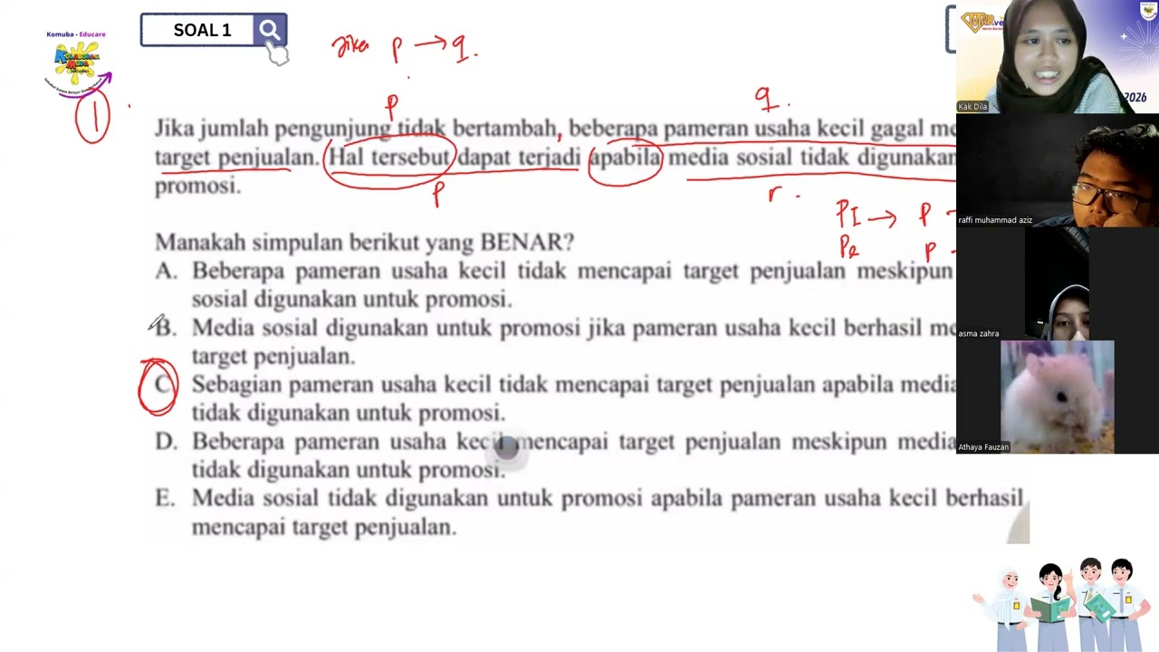 UTBK TPS Penalaran Umum - 3 Maret 2026