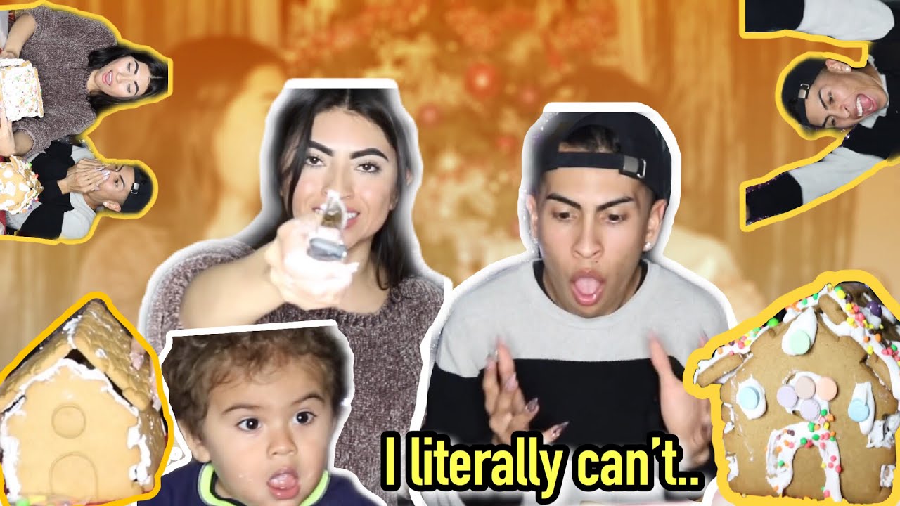 TRYING To Build GINGERBREAD HOUSES! | Louie's Life