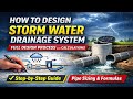 How to Design Storm Water Drainage System_ Full Design Process with Calculations