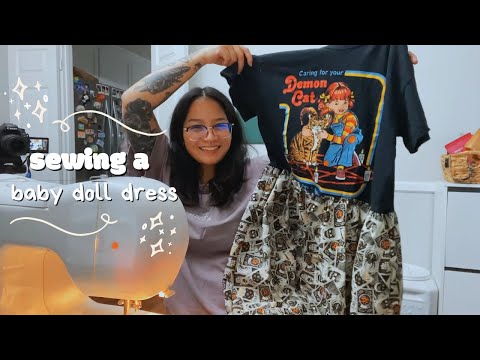 My first sewing project! 🧵✨