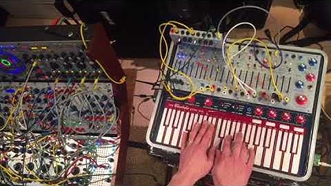 218e driving 5 Buchla Oscillators