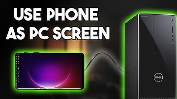 Use Android Phone as PC Screen or Monitor!