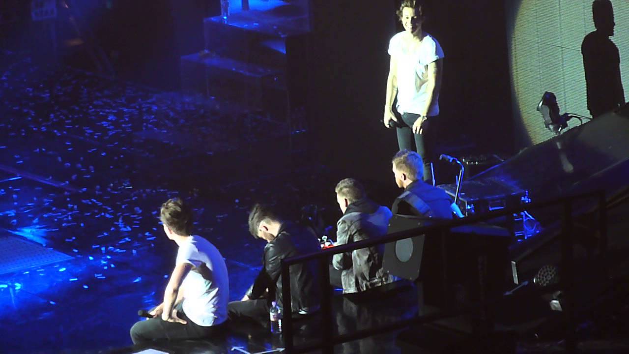 One Direction - Niall's Speech - Manchester 19/04/13