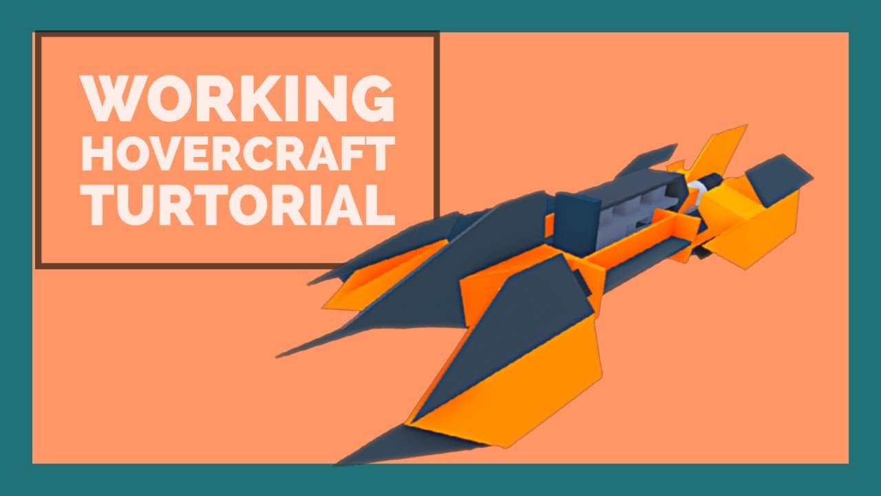 Plane Crazy Working Hovercraft Tutorial [build credit = ThatRedCup (my ...