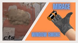 *EASIEST* MIRAGE WINDOW SMOKE [CS2]