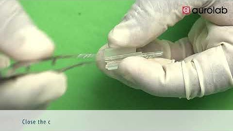 Aurolab IOL Loading Technique - Basic Hydrophilic Foldable IOLs
