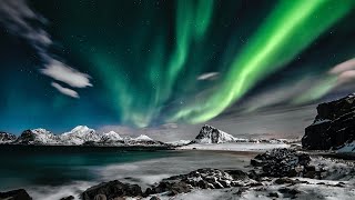 Northern Lights  For Deep Sleep Meditation Stress Relief