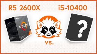 AMD Ryzen 5 2600X vs. NEW Intel i5 10400 CPU Benchmark Comparison