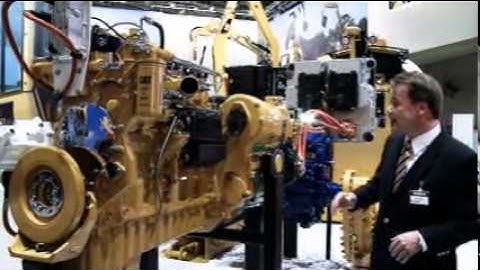 BAUMA 2010 - Cat D7E - diesel-electric drivetrain