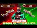 Pushing top 1 in shotgun m1014  free fire solo rank pushing with tips and tricks  ep8